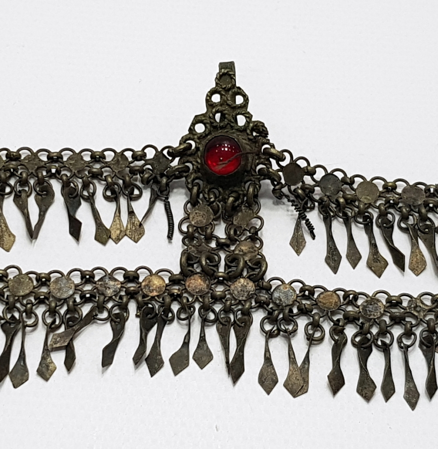 OSMANLI DÖNEMİ NADİR FORMDA ÇİFTLİ ALINLIK