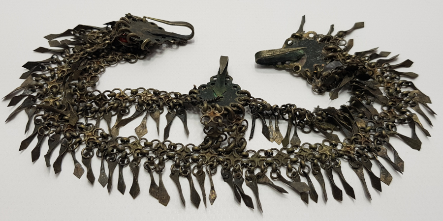 OSMANLI DÖNEMİ NADİR FORMDA ÇİFTLİ ALINLIK