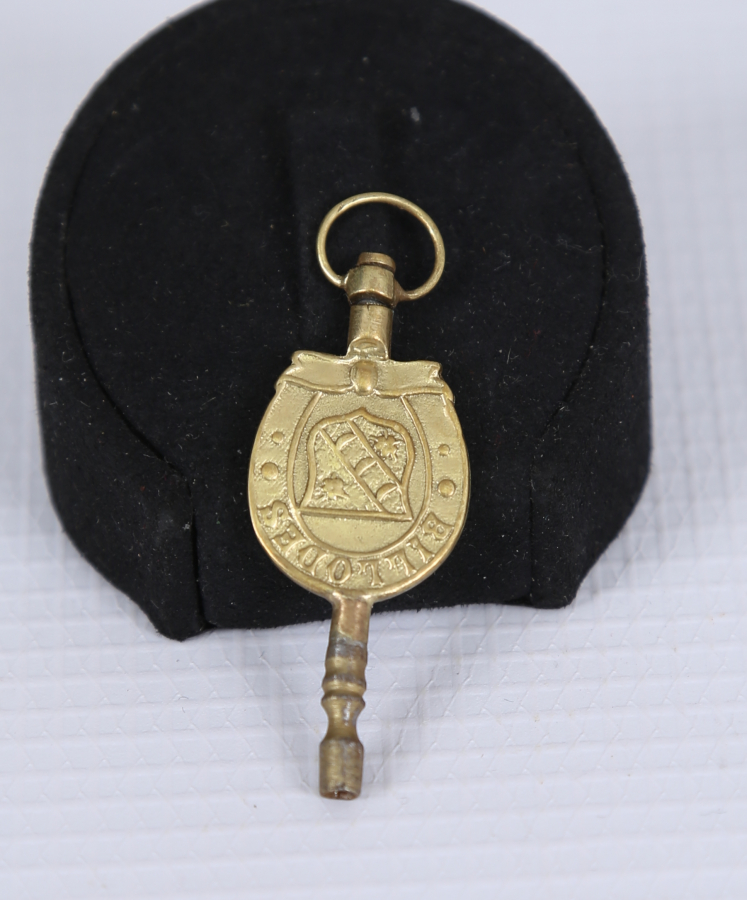 OSMANLI DÖNEMİ OSMANLICA YAZILI CEP SAATİ ANAHTARI