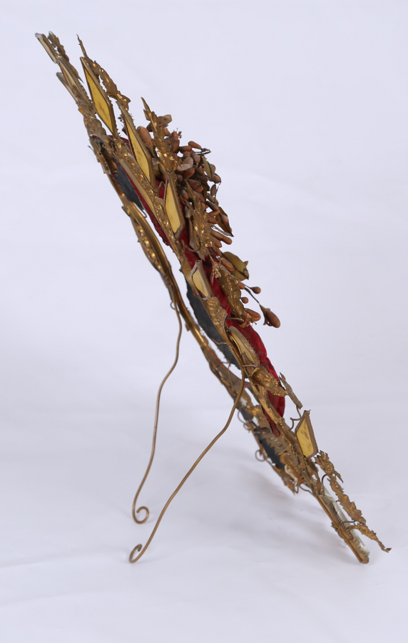 OSMANLI DÖNEMİ RUM İŞİ AYNALI GELİN MÜCEVHERLİĞİ