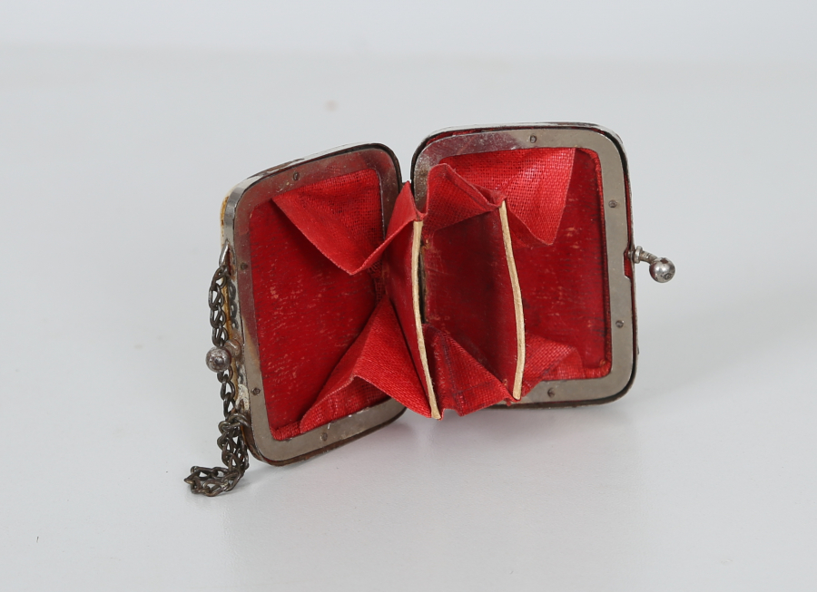 OSMANLI DÖNEMİ SEDEF İŞÇİLİKLİ PARA CÜZDANI