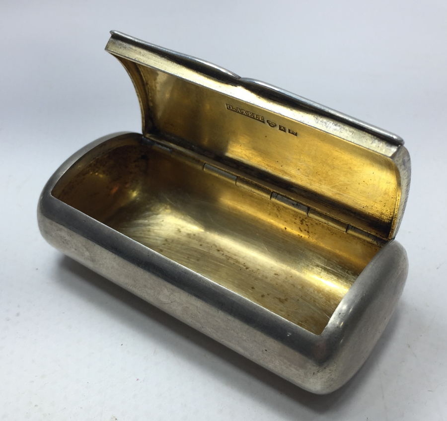 1909 TARİHLİ GÜMÜŞ İNGİLİZ TÜTÜN TABAKASI