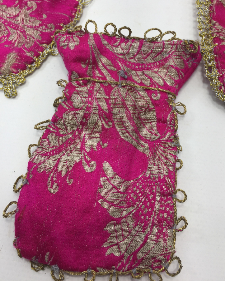 OSMANLI DÖNEMİ ELMASİYE 3 ADET KESE