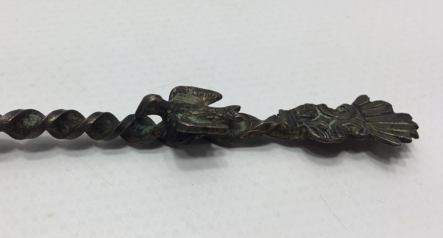 OSMANLI DÖNEMİ GÜMÜŞ KUŞLU KAŞIK