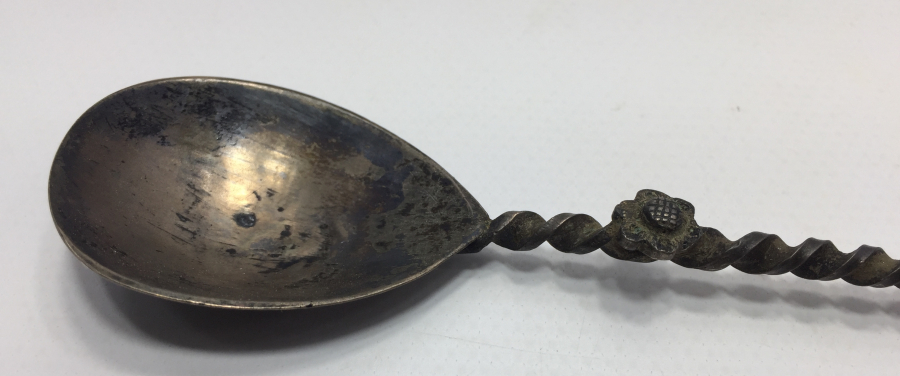 OSMANLI DÖNEMİ GÜMÜŞ KUŞLU KAŞIK