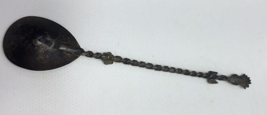 OSMANLI DÖNEMİ GÜMÜŞ KUŞLU KAŞIK