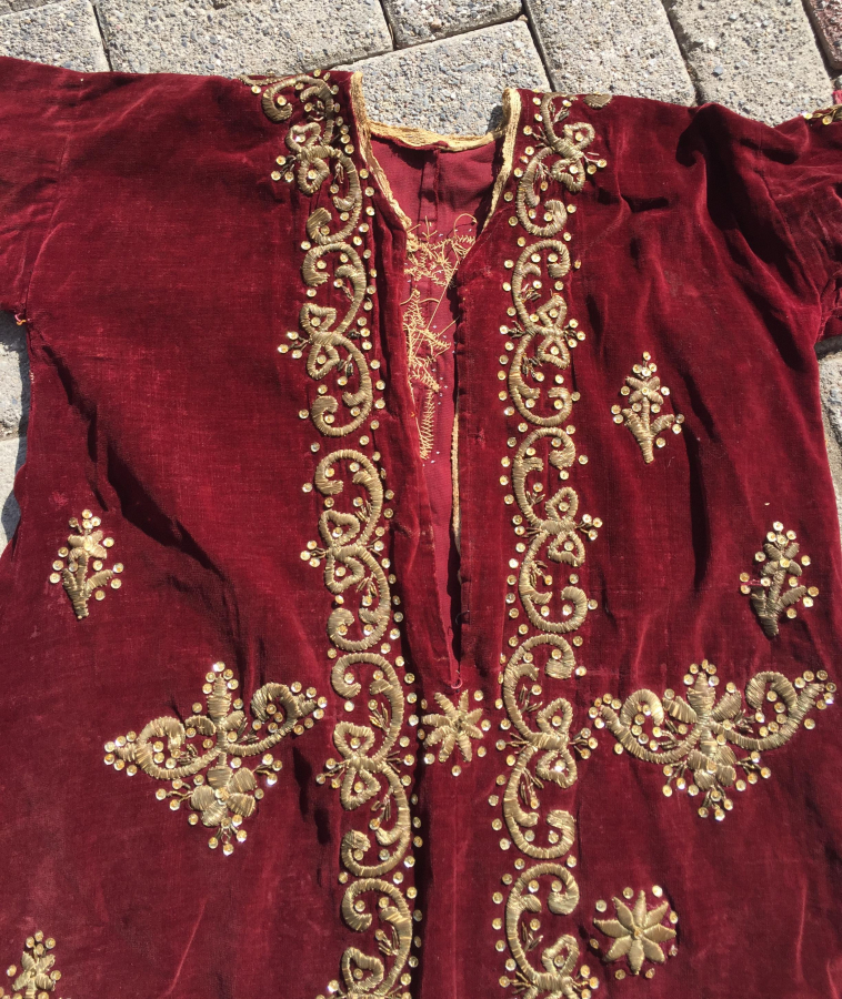 OSMANLI DÖNEMİ SIRMA İŞÇİLİKLİ BİNDALLI 