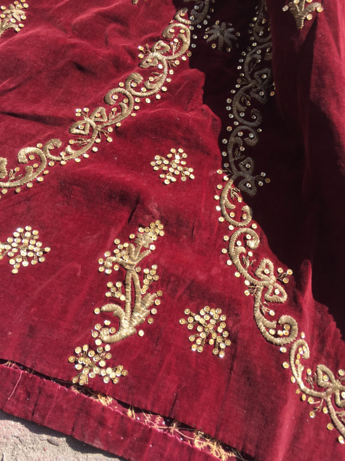 OSMANLI DÖNEMİ SIRMA İŞÇİLİKLİ BİNDALLI 