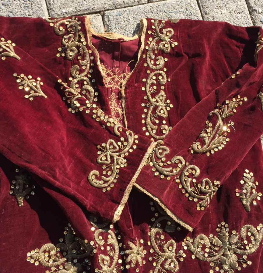 OSMANLI DÖNEMİ SIRMA İŞÇİLİKLİ BİNDALLI 