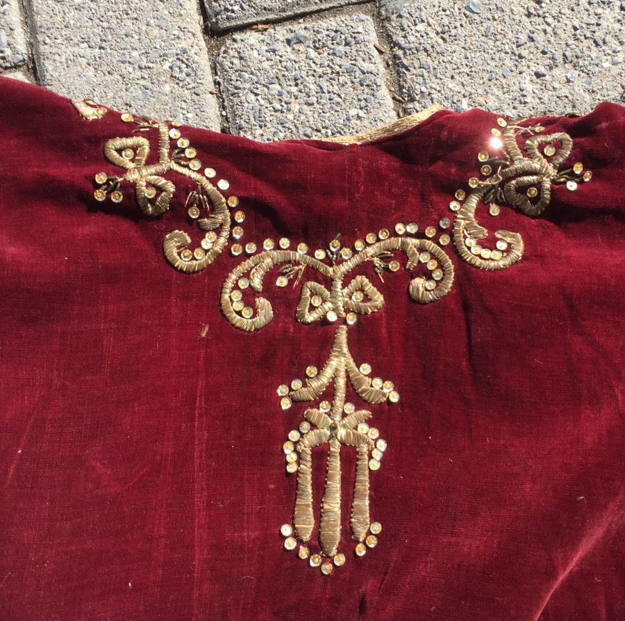 OSMANLI DÖNEMİ SIRMA İŞÇİLİKLİ BİNDALLI 