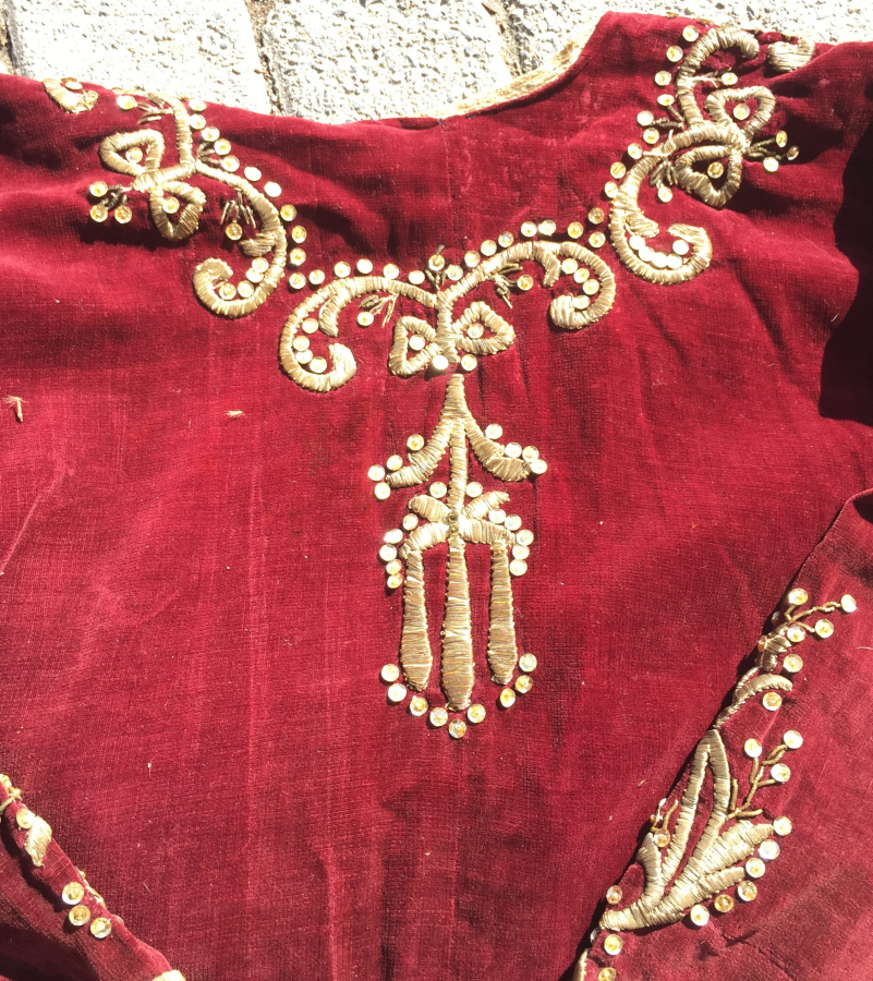 OSMANLI DÖNEMİ SIRMA İŞÇİLİKLİ BİNDALLI 