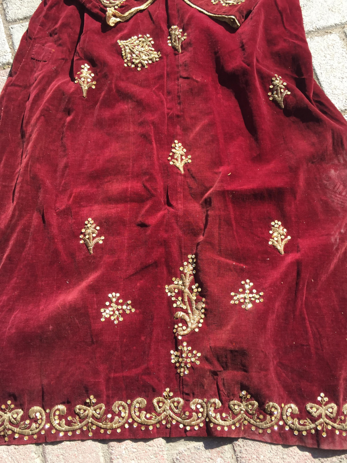 OSMANLI DÖNEMİ SIRMA İŞÇİLİKLİ BİNDALLI 