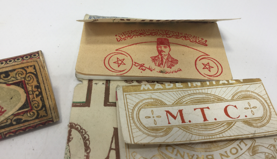 OSMANLI DÖNEMİ 5 ADET SİGARA KAĞIDI