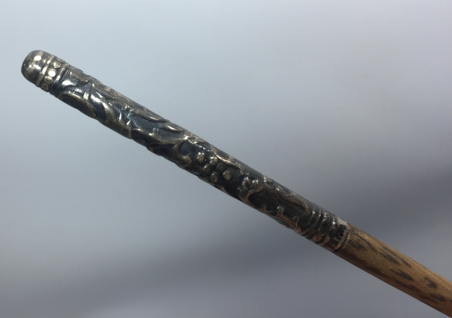 OSMANLI DÖNEMİ GÜMÜŞ SAPLI OKUMA ÇUBUĞU