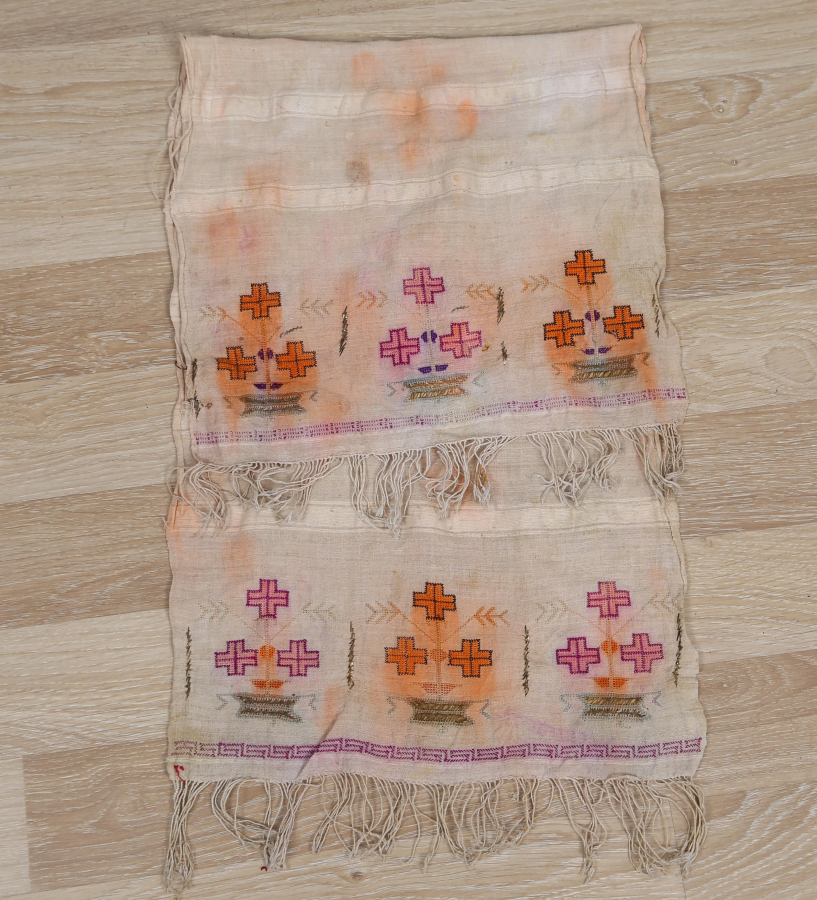 OSMANLI DÖNEMİ RUM İŞİ YAĞLIK