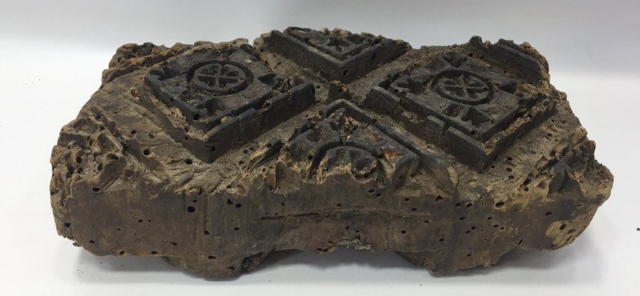 OSMANLI DÖNEMİ TOKAT İŞİ ÇİFT TARAFLI BASKI KALIBI