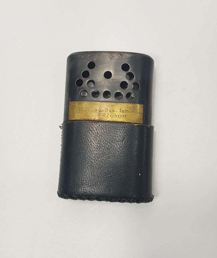 1930'LARDAN ERZURUM AĞIR BAKIM FABRİKASI YAPIMI ASKERİ CEP SOBASI 