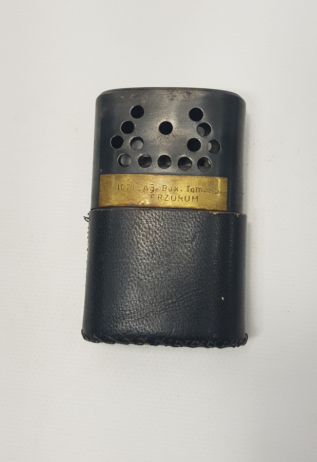 1930'LARDAN ERZURUM AĞIR BAKIM FABRİKASI YAPIMI ASKERİ CEP SOBASI 