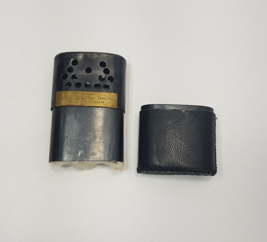 1930'LARDAN ERZURUM AĞIR BAKIM FABRİKASI YAPIMI ASKERİ CEP SOBASI 