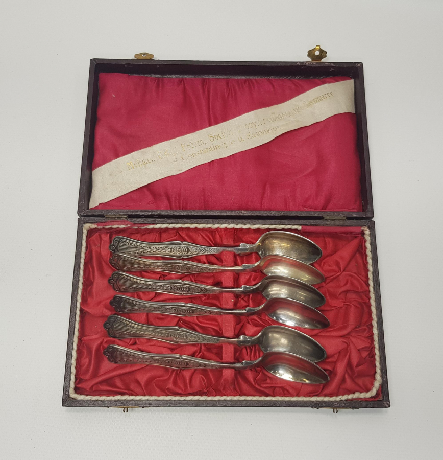 CONSTANTINOPLE & SALONIQUE MEHMET BAHRİ FRERES TATLI KAŞIĞI SETİ 