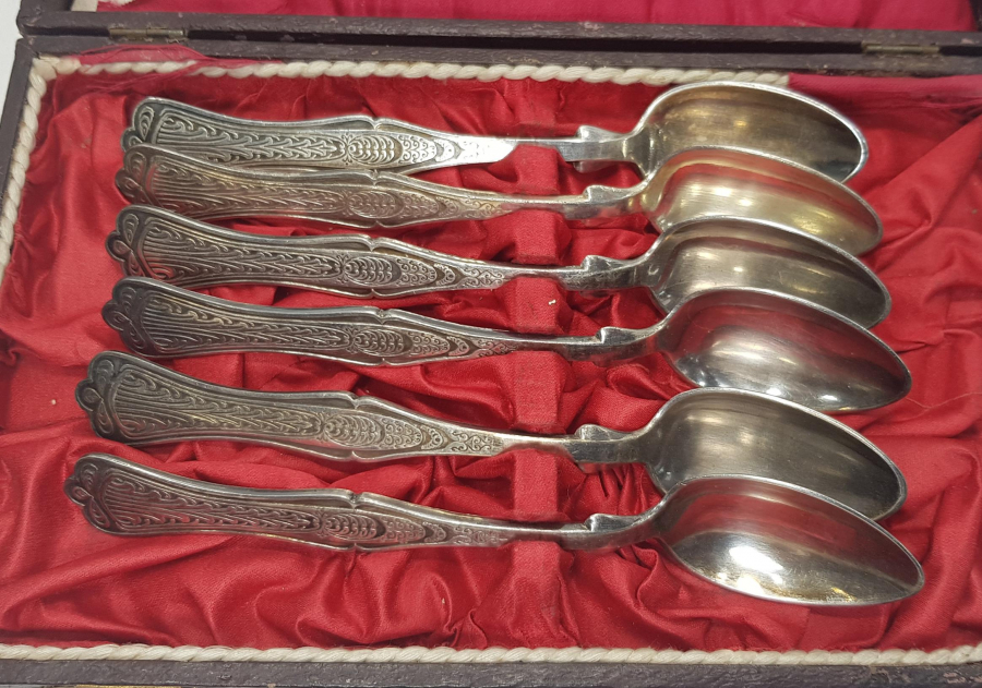 CONSTANTINOPLE & SALONIQUE MEHMET BAHRİ FRERES TATLI KAŞIĞI SETİ 