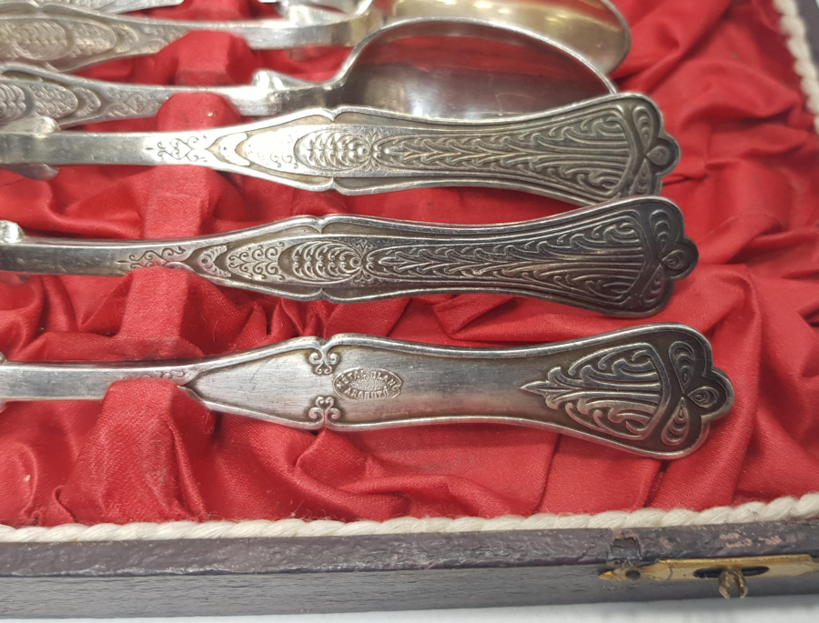 CONSTANTINOPLE & SALONIQUE MEHMET BAHRİ FRERES TATLI KAŞIĞI SETİ 