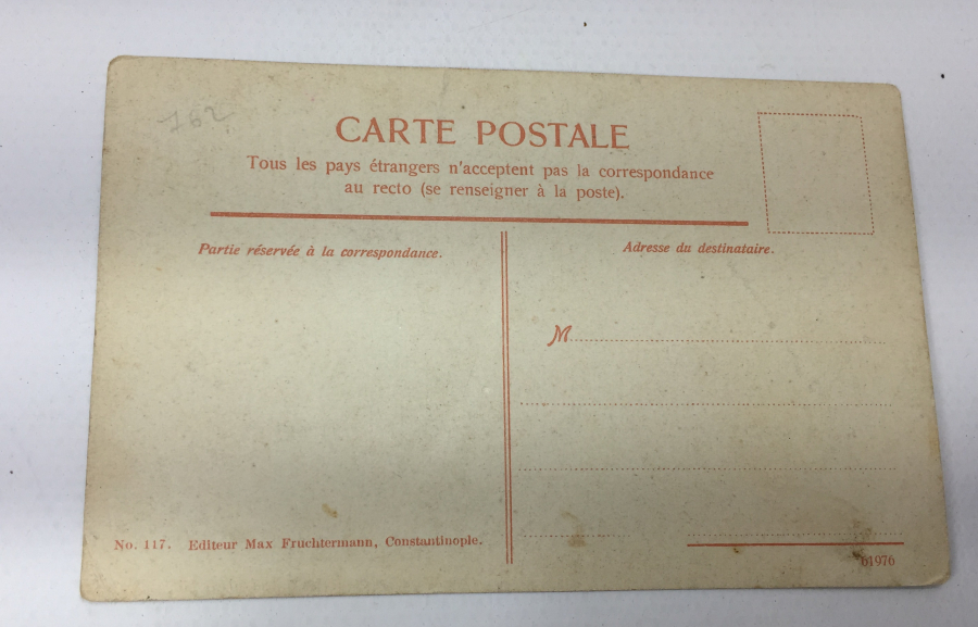 MAX FRUCHTERMANN EDİTÖRLÜĞÜNDE ENDERUN ÜYELERİNİ GÖSTEREN OSMANLI KARTPOSTAL