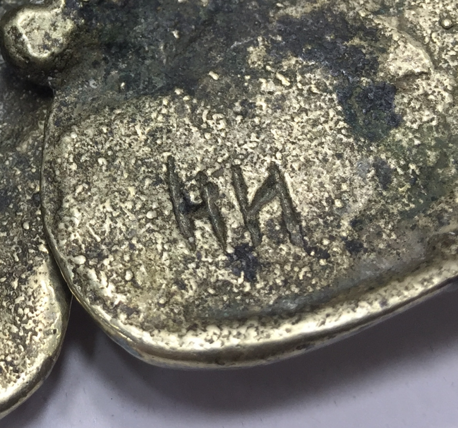 OSMANLI DÖNEMİ HİLALLİ VE RUMCA İNSİYALLİ GELİN KEMERİ