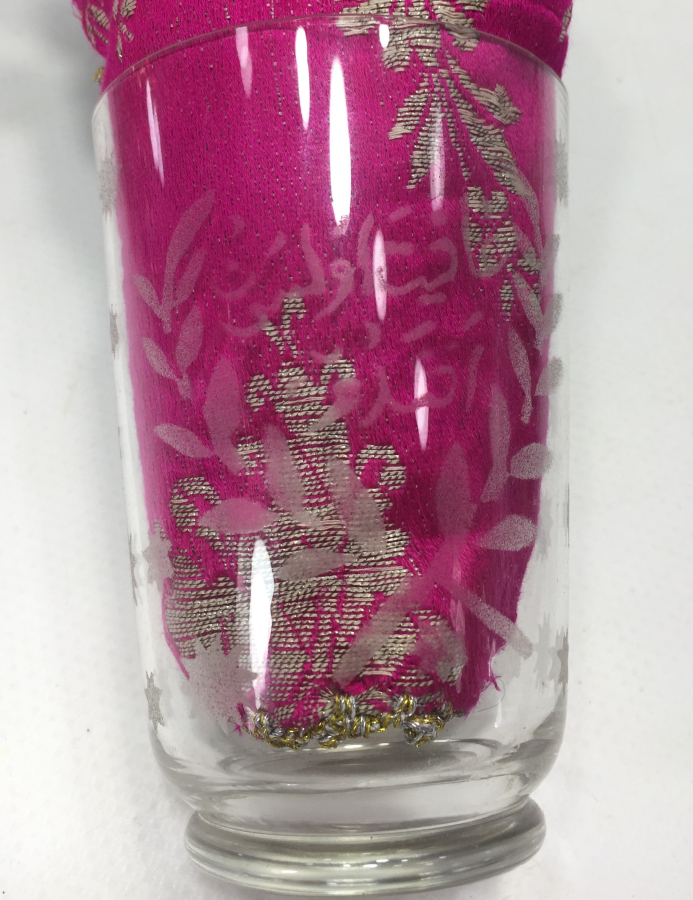 OSMANLI DÖNEMİ ÜZERİ AFİYET OLSUN EFENDİM YAZILI GÜMÜŞ BARDAK ISTAKASI VE BARDAK TAKIMI