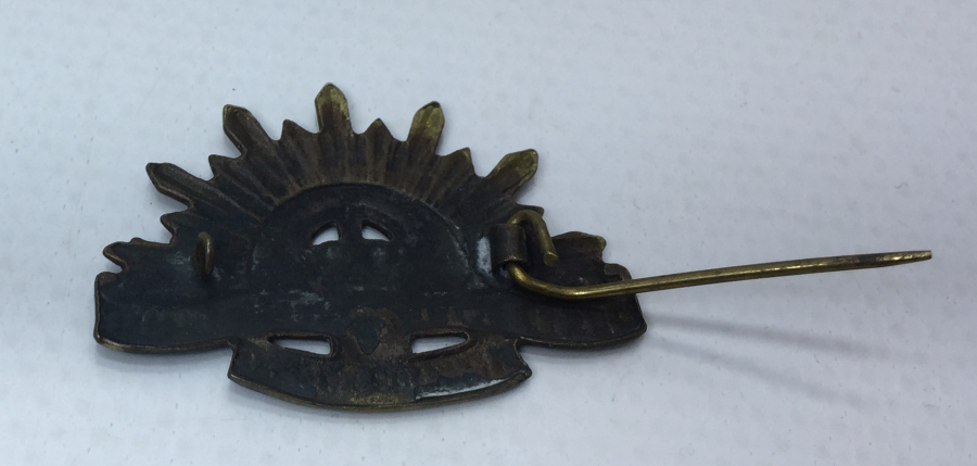 1. DÜNYA SAVAŞI ÇANAKKALE CEPHESİ NADİR ANZAK ŞAPKA ROZETİ