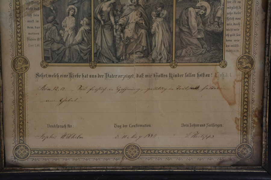 1884 TARİHLİ HAZRETİ İSA GÖRSELLİ HIRİSTİYAN DİNİ PANO