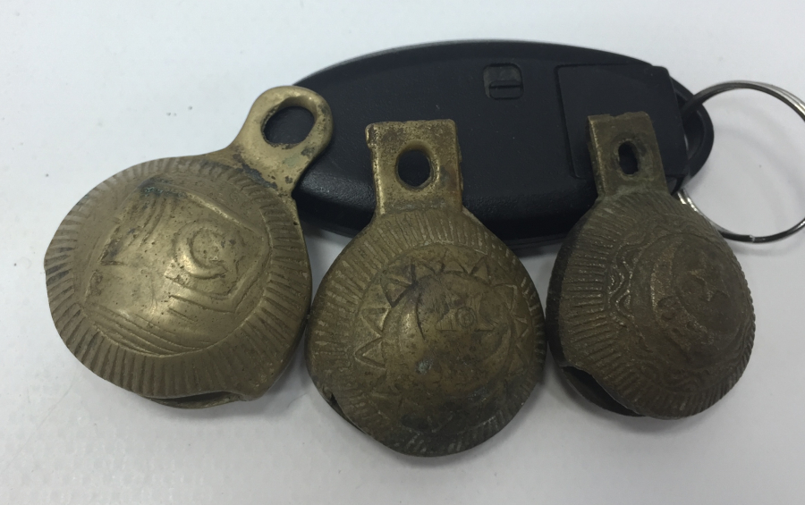 3 ADET ÜZERİ OSMANLICA YAZILI ZİL - GORA LOTU