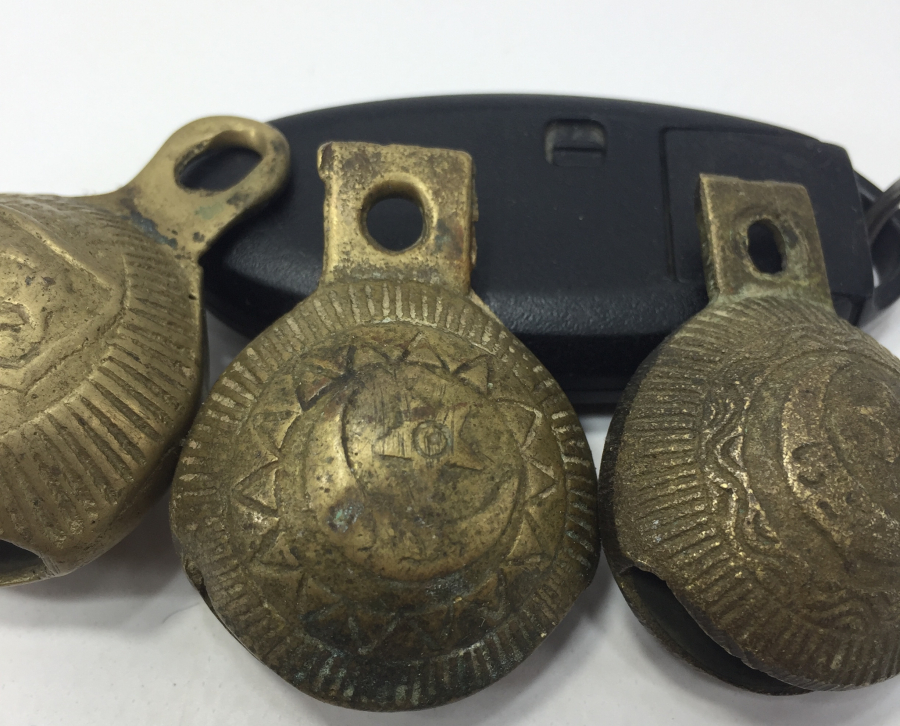 3 ADET ÜZERİ OSMANLICA YAZILI ZİL - GORA LOTU