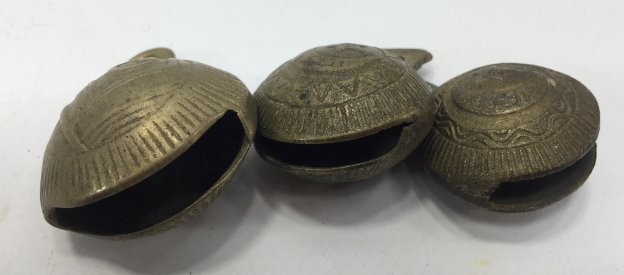 3 ADET ÜZERİ OSMANLICA YAZILI ZİL - GORA LOTU