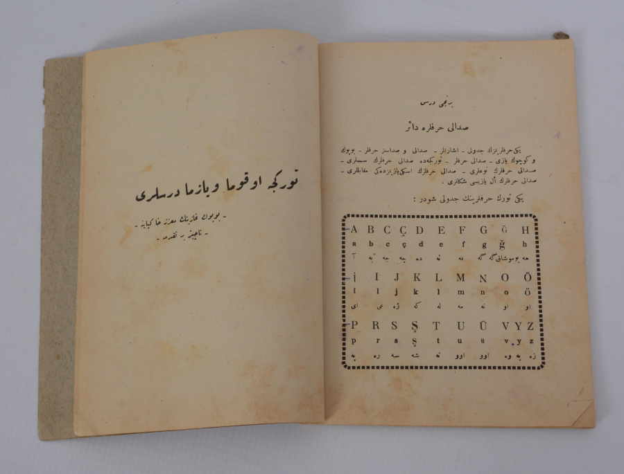 HARF İNKILABI: 1928 YENİ HARFLERLE TÜRKÇE OKUMA YAZMA DERSLERİ