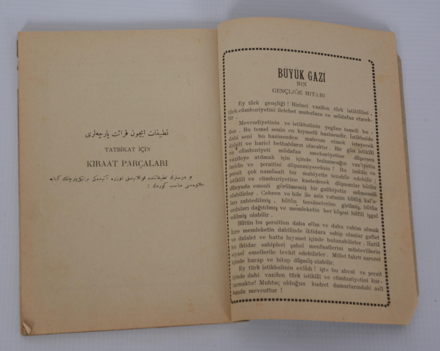 HARF İNKILABI: 1928 YENİ HARFLERLE TÜRKÇE OKUMA YAZMA DERSLERİ