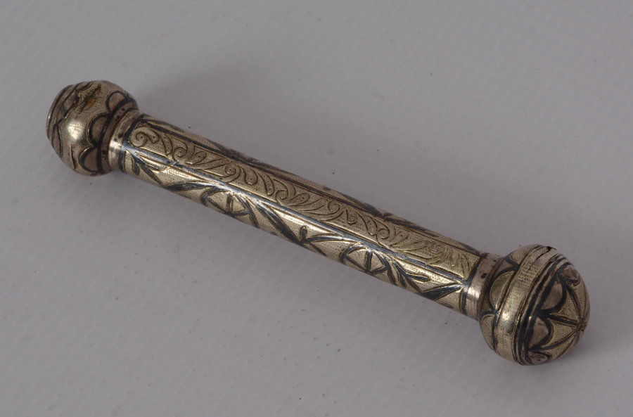 OSMANLI DÖNEMİ GÜMÜŞ KIRBAÇ SAPI 