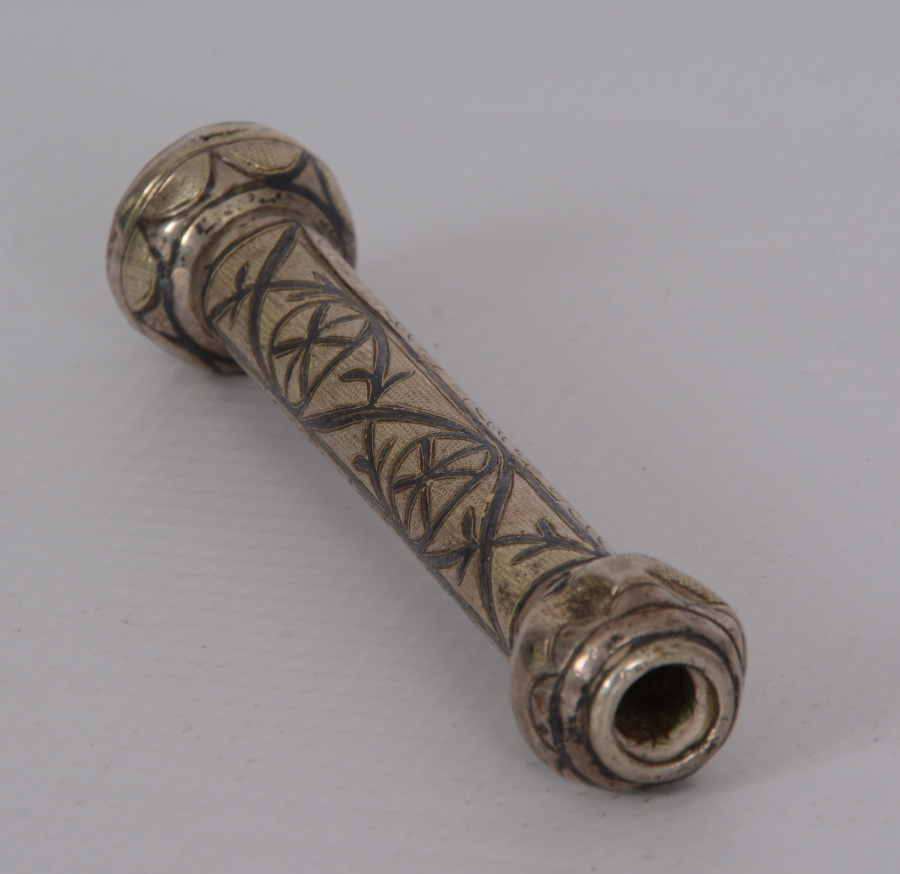 OSMANLI DÖNEMİ GÜMÜŞ KIRBAÇ SAPI 