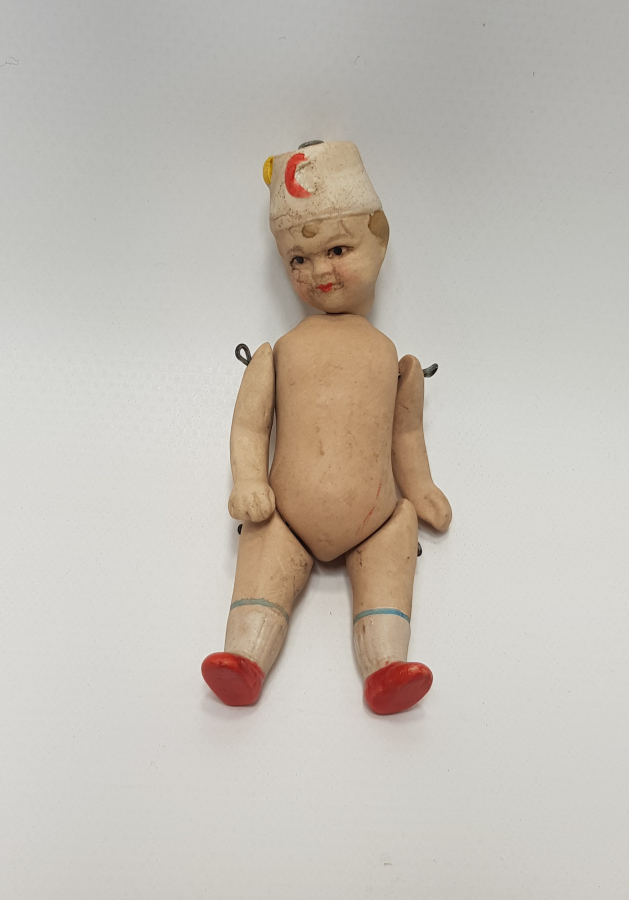 OSMANLI DÖNEMİ HİLALİ AHMER BEBEK OYUNCAK 