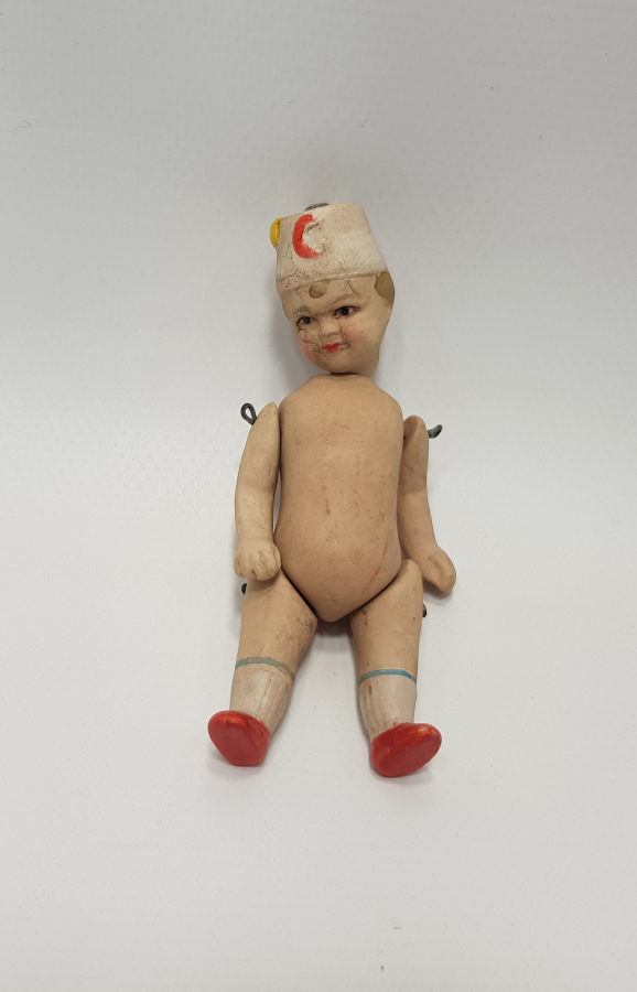 OSMANLI DÖNEMİ HİLALİ AHMER BEBEK OYUNCAK 