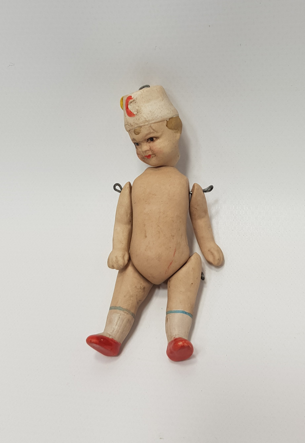 OSMANLI DÖNEMİ HİLALİ AHMER BEBEK OYUNCAK 