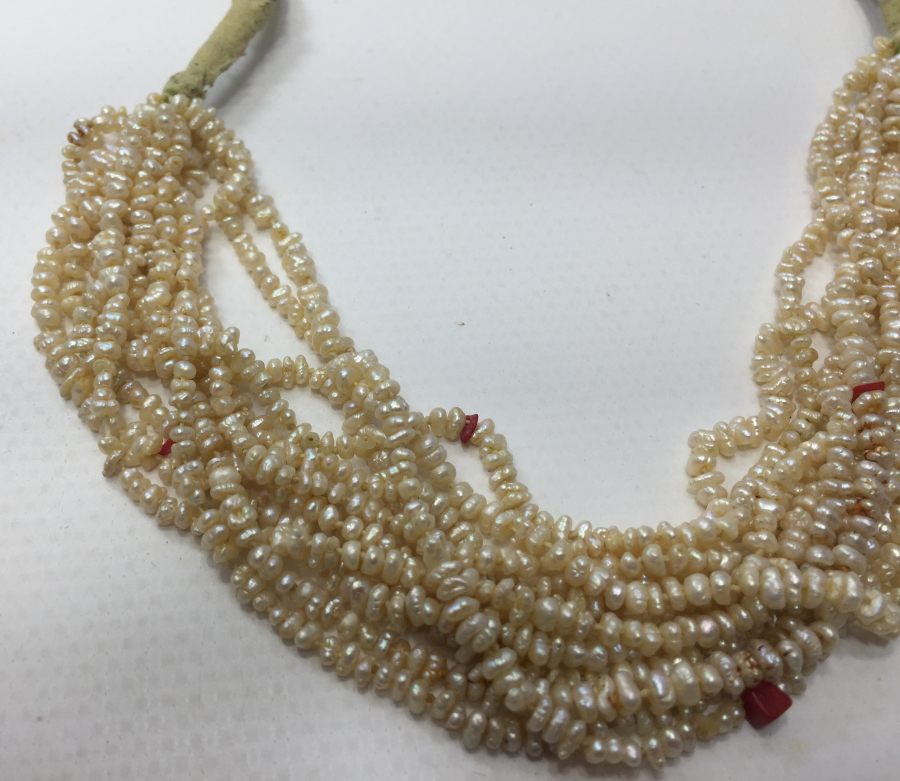 OSMANLI DÖNEMİ MERCANLARLA SÜSLÜ KUM İNCİ