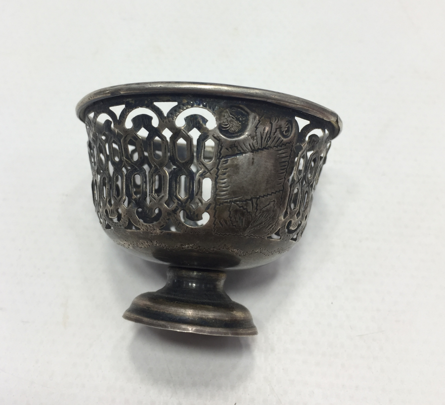 OSMANLI DÖNEMİ TESTERE VE KALEM İŞÇİLİKLİ TUĞRALI FİNCAN ZARFI