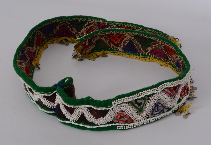 OSMANLI DÖNEMİ YÖRÜK TÜRKMEN İŞİ BONCUK İŞLEME KEMER