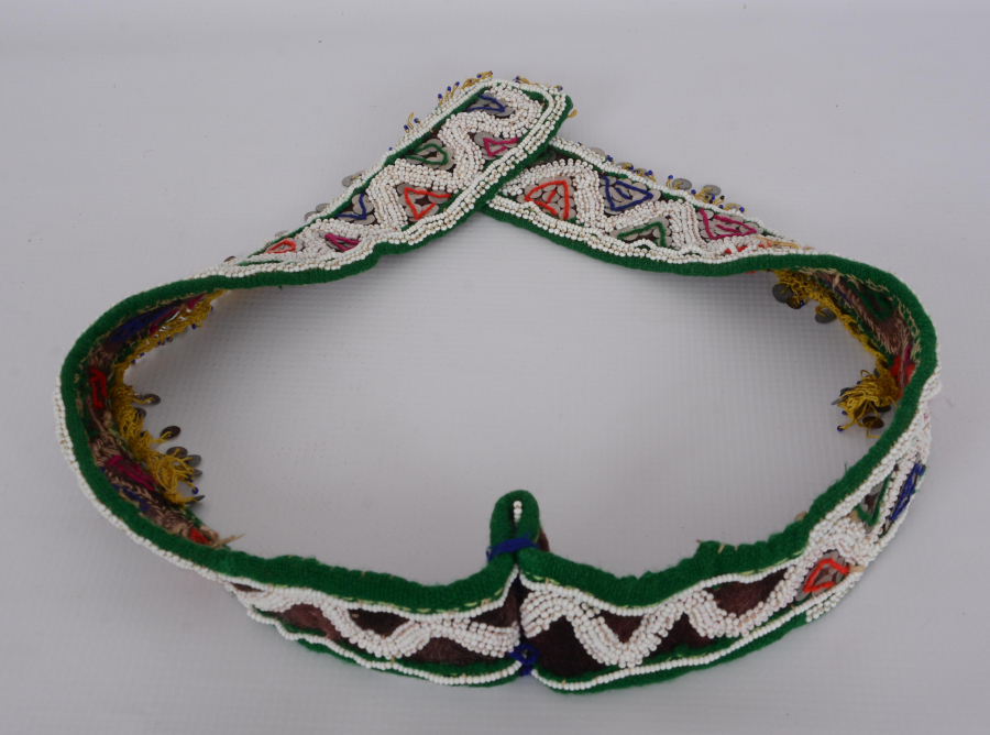 OSMANLI DÖNEMİ YÖRÜK TÜRKMEN İŞİ BONCUK İŞLEME KEMER