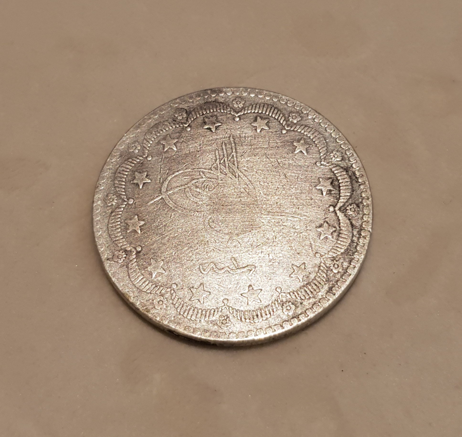 SULTAN ABDÜLHAMİD DÖNEMİ GÜMÜŞ 20 KURUŞ MECİDİYE