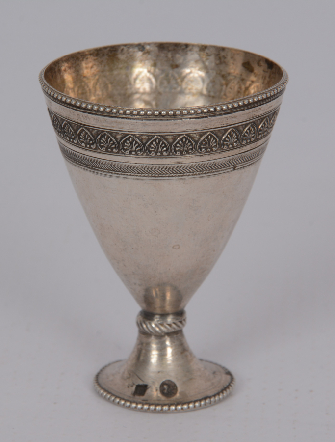 TUĞRALI GÜMÜŞ FİNCAN ZARFI 