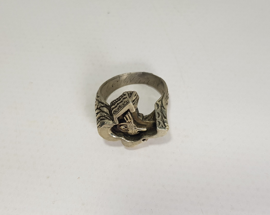 FARKLI FORMDA TUĞRALI GÜMÜŞ YÜZÜK