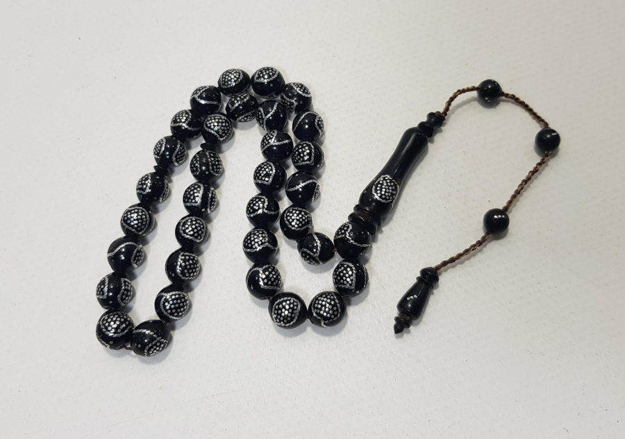 GÜMÜŞ ÇAKMA TESBİH 