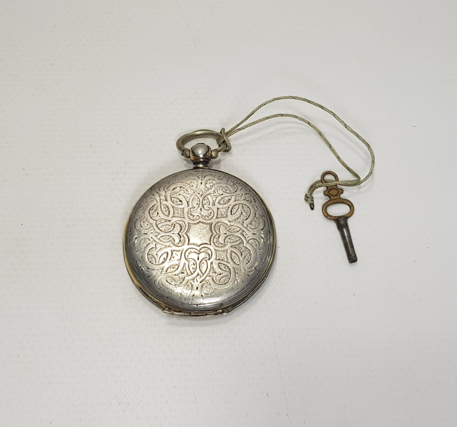 PATEK PHILIPPE GÜMÜŞ KASA CEP SAATİ